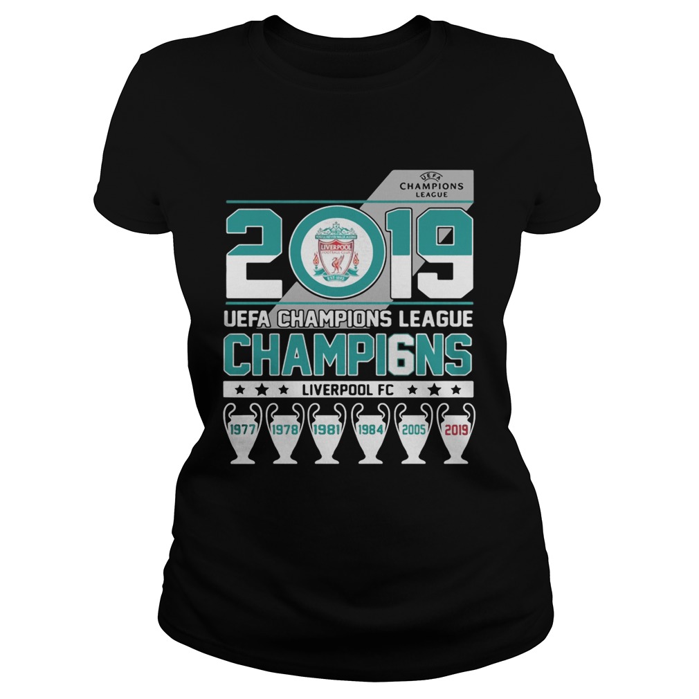 UEFA Champions League 2019 Champio6ns Liverpool FC Classic Ladies