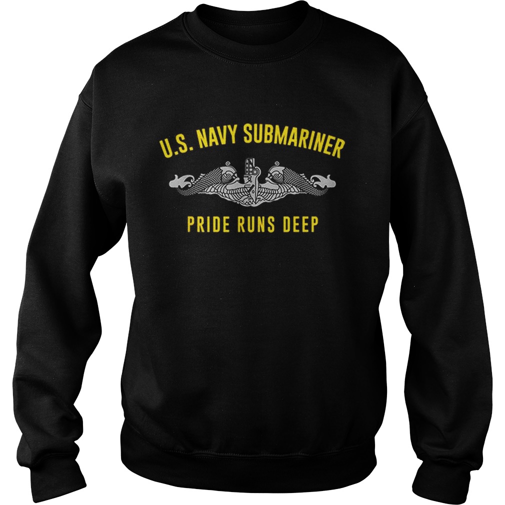 US Navy Submariner Pride Runs Deep Sweatshirt