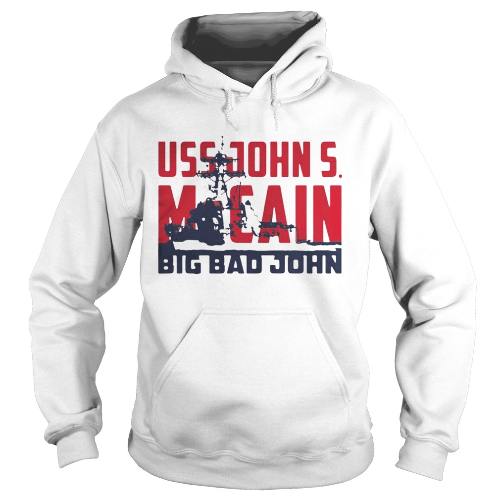 USS John Mccain Big Bad John Hoodie