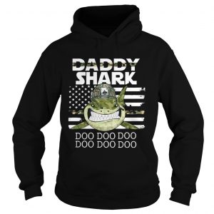 Veteran Daddy Shark Doo Doo Doo Hoodie