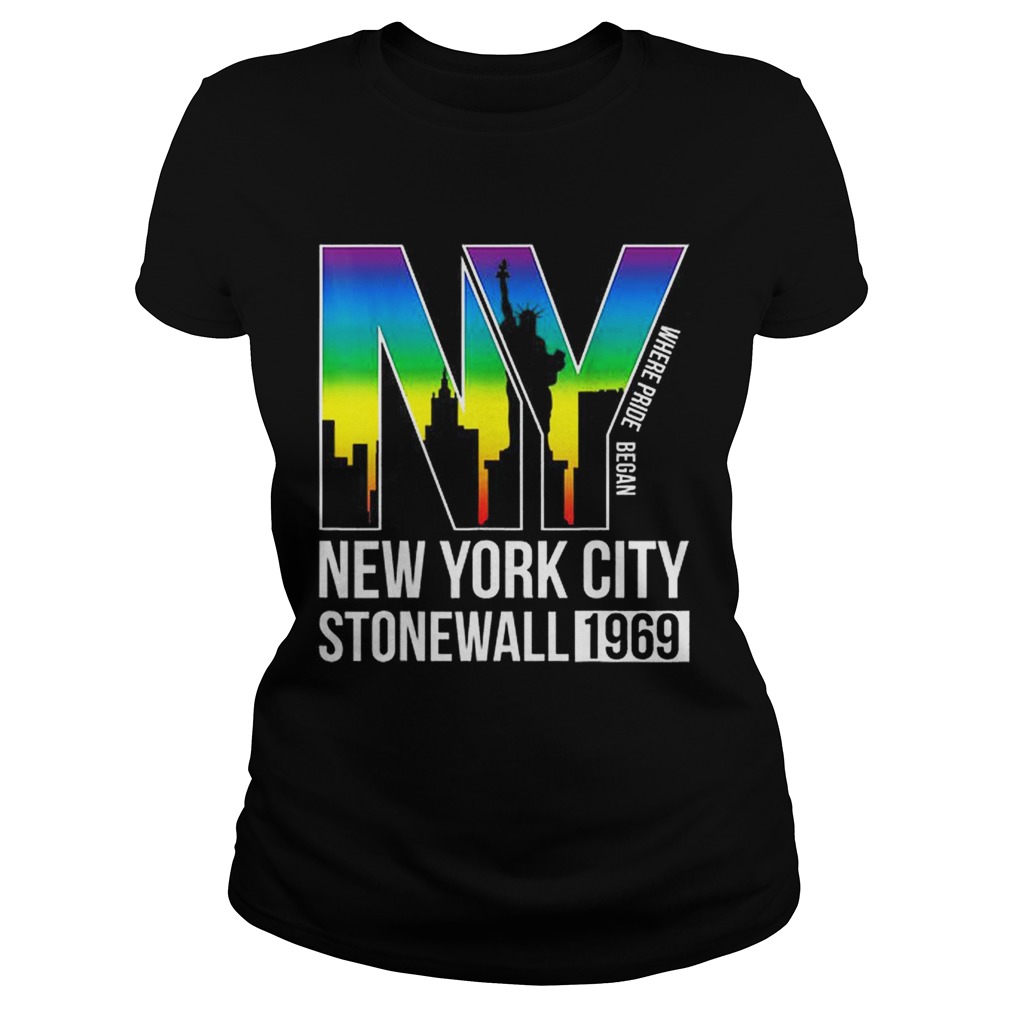 Vintage Stonewall Riots NYC 50th Anniversary Lgbtq Rights Classic Ladies