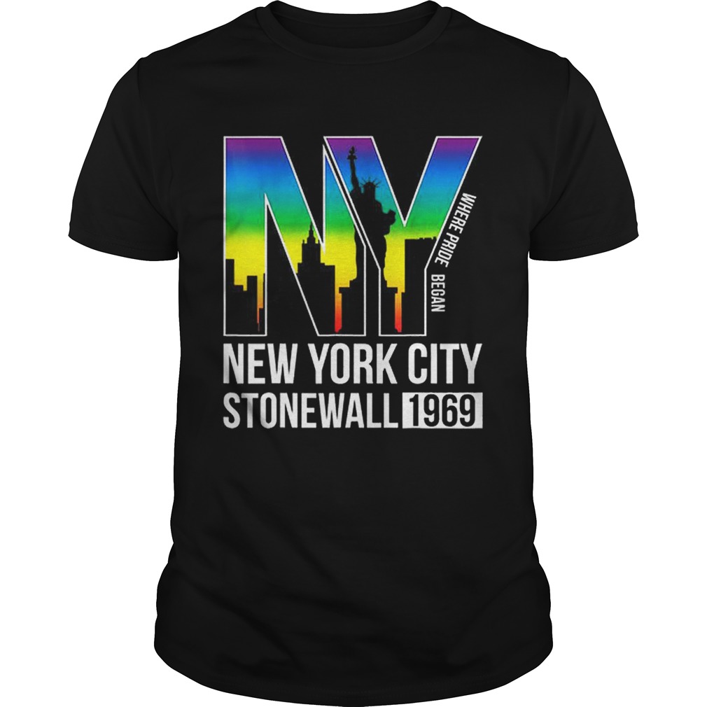 Vintage Stonewall Riots NYC 50th Anniversary Lgbtq Rights shirt