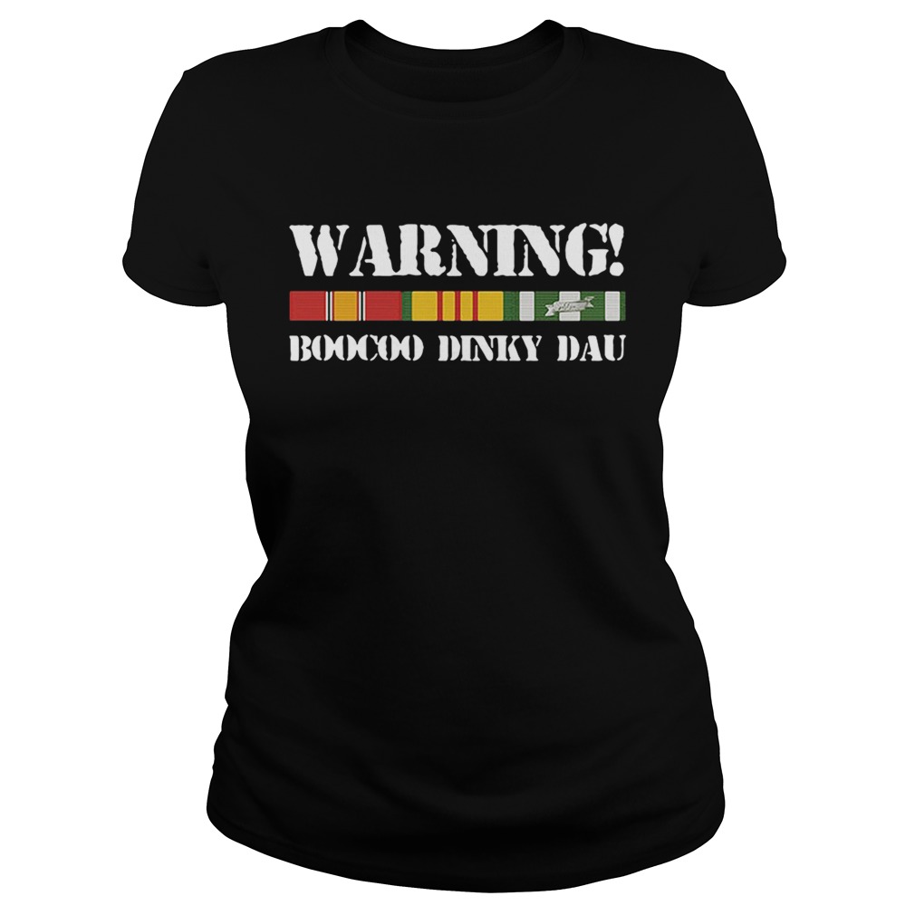 Warning Boocoo Dinky Dau Veteran Classic Ladies