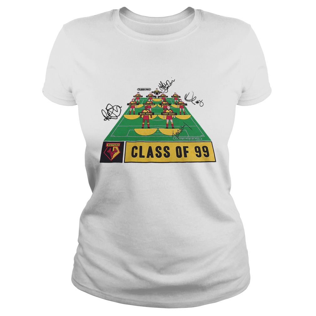 Watford Football Club class of 99 signature Classic Ladies