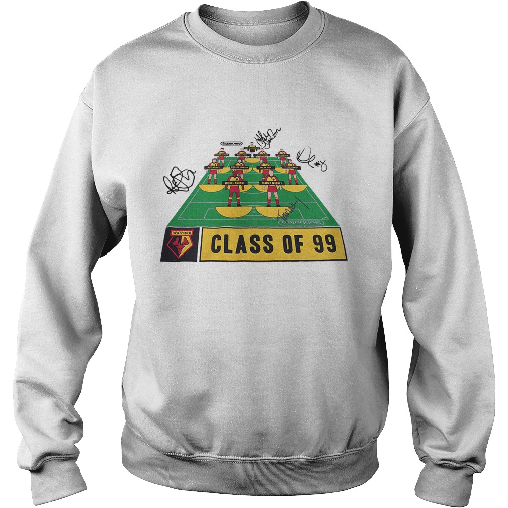 Watford Football Club class of 99 signature Sweatshirt