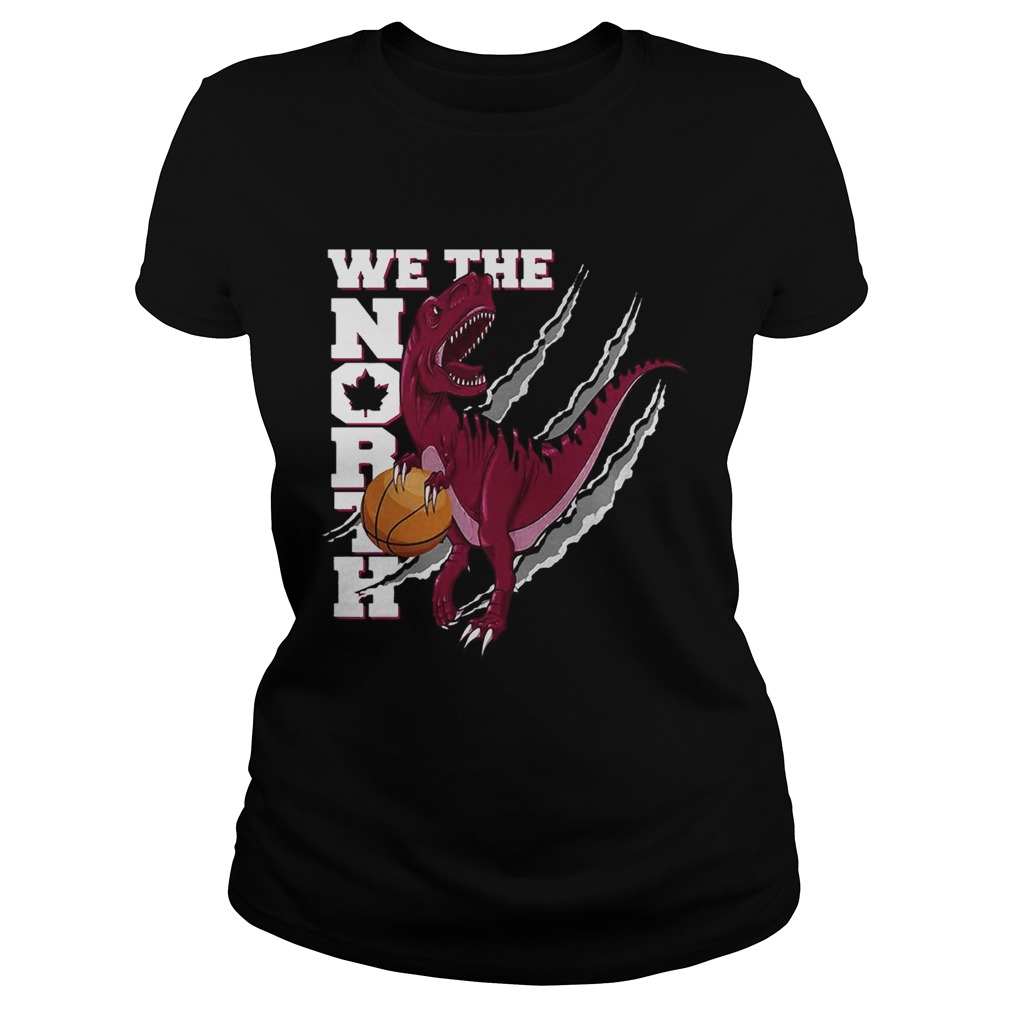 We The North Dinoraur Play Basketball Shirt Classic Ladies
