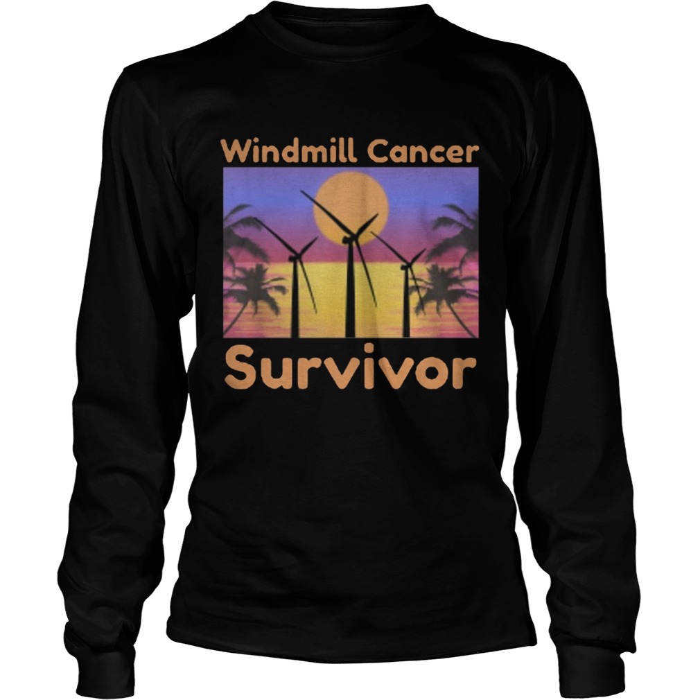Windmill Cancer Survivor LongSleeve