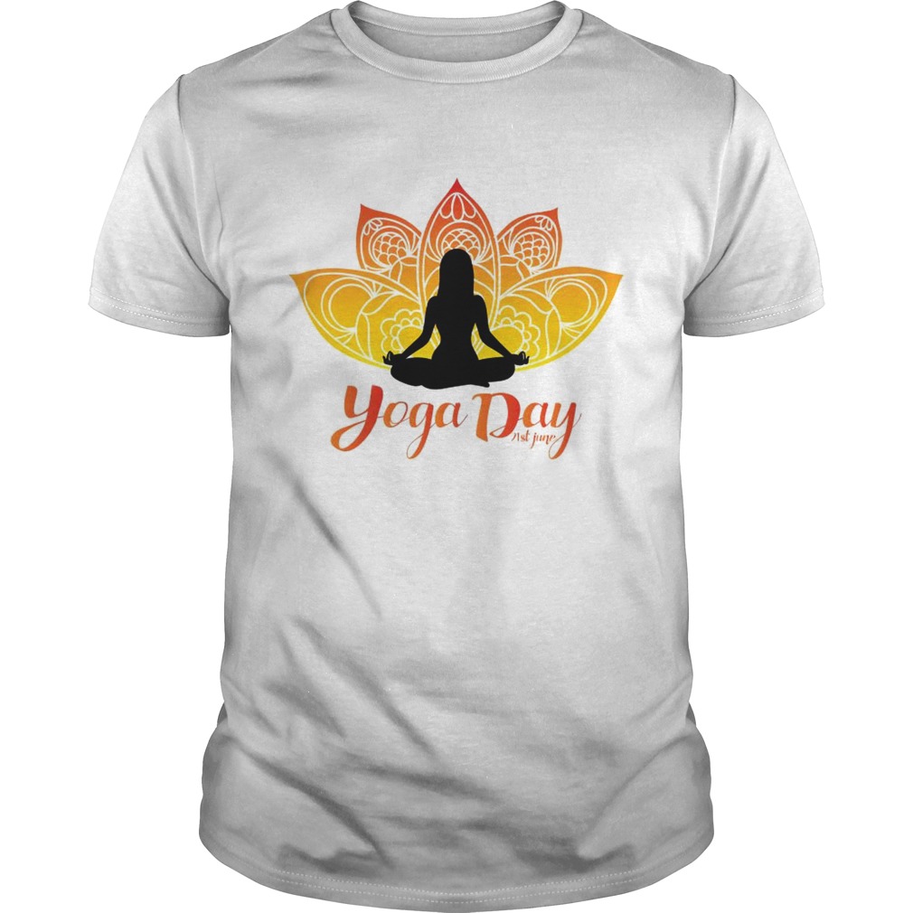 Yoga Day 21th June 2019 shirt