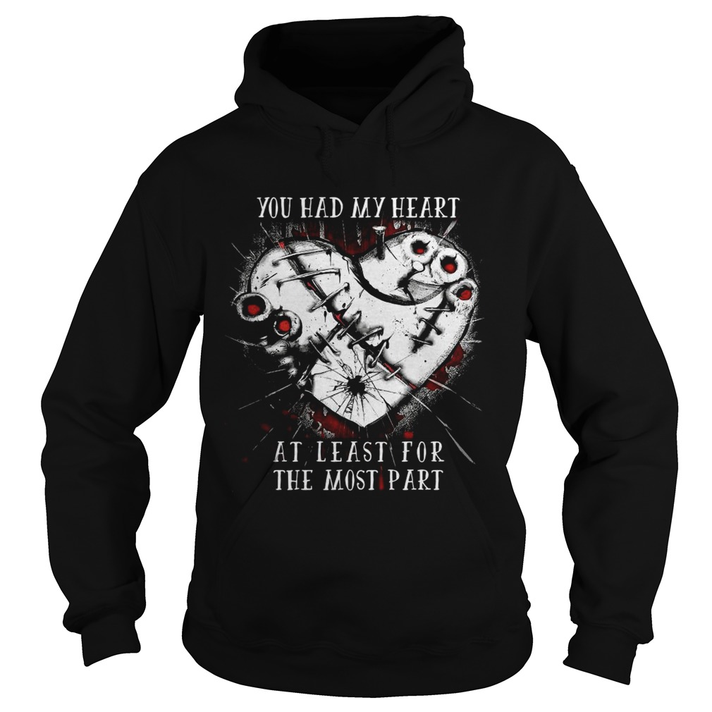 You had my heart at least for the most part Hoodie