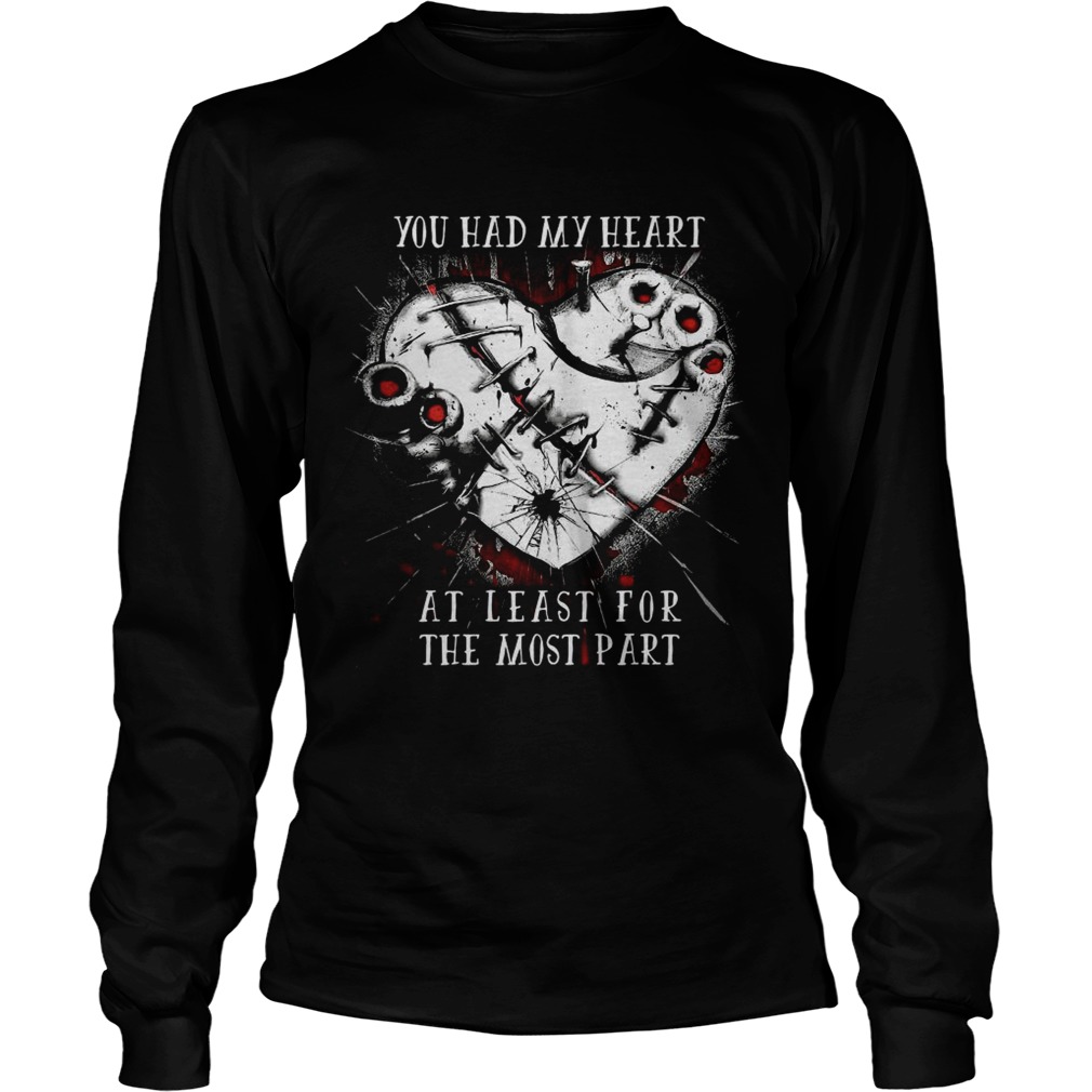 You had my heart at least for the most part LongSleeve