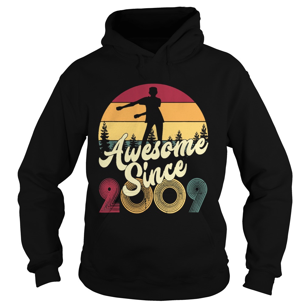 10th dabbing awesome since 2009 Hoodie