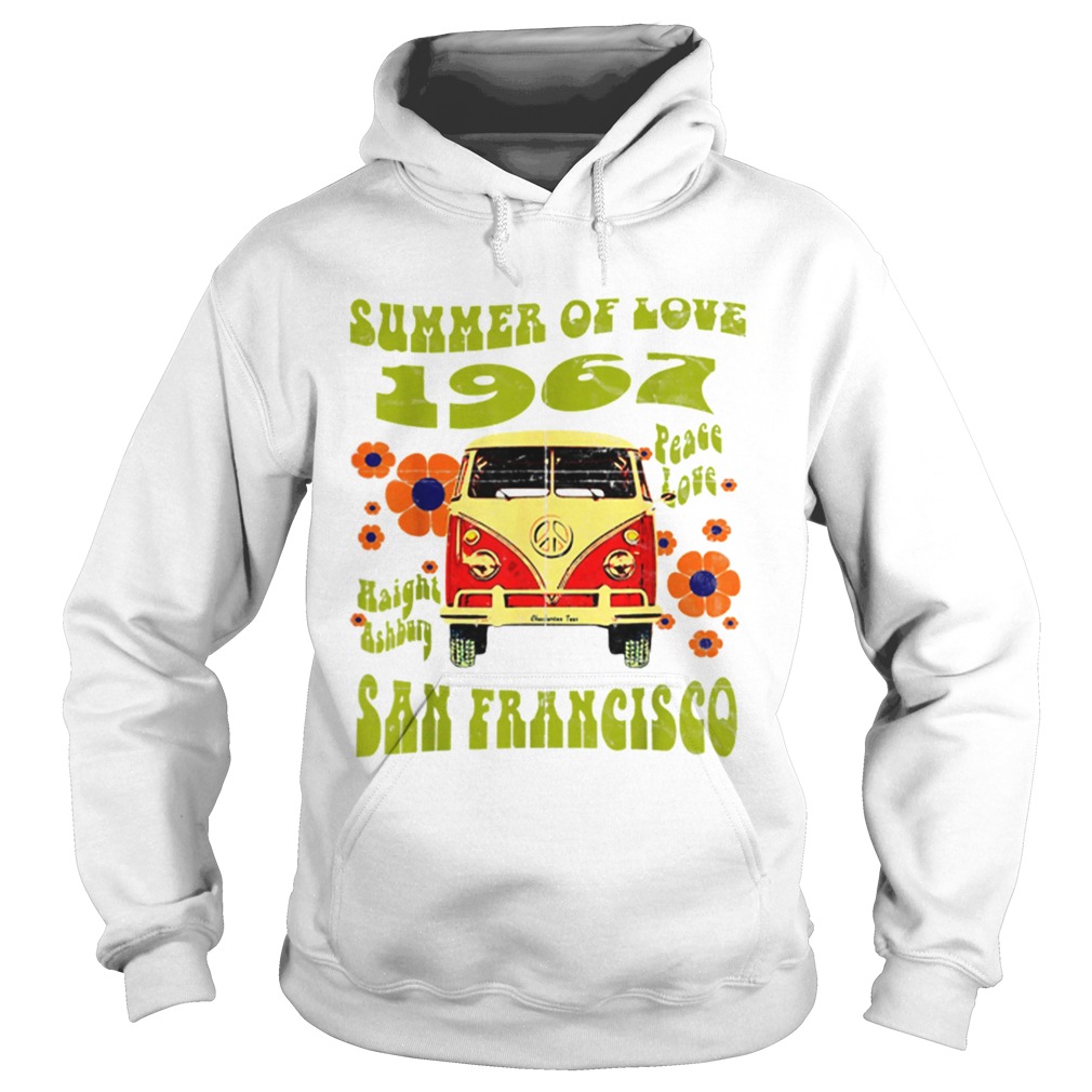 1967 Summer Of Love San Francisco Haight Ashbury Hippie Hoodie