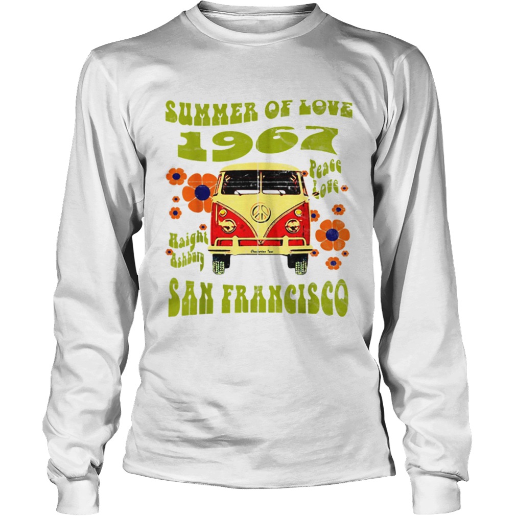 1967 Summer Of Love San Francisco Haight Ashbury Hippie LongSleeve
