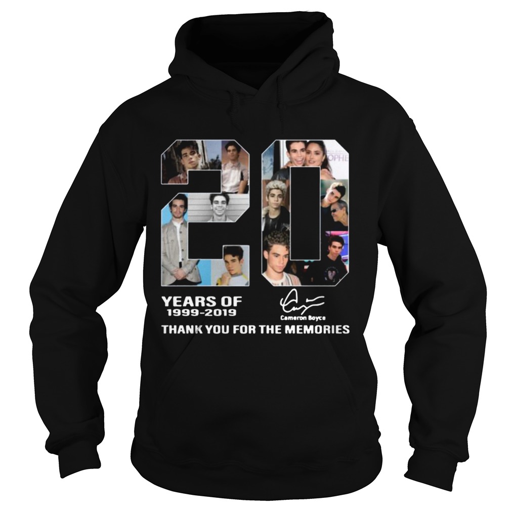 20 years of Cameron Boyce 19992019 thank you for the memories Hoodie
