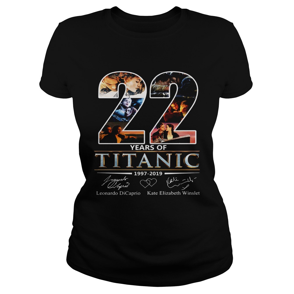 22 Years of Titanic Leonardo Dicaprio Kate Elizabeth Winslet Classic Ladies