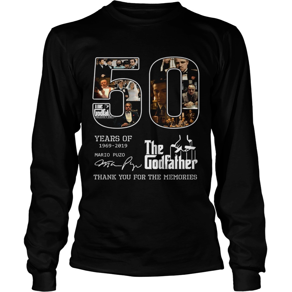50 years of 1969 2019 The Godfather thank you for the memories LongSleeve