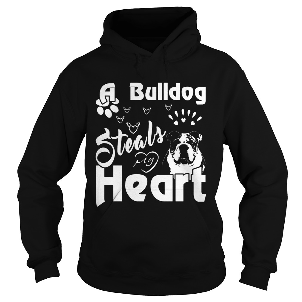 A Bulldog steals my heart Hoodie