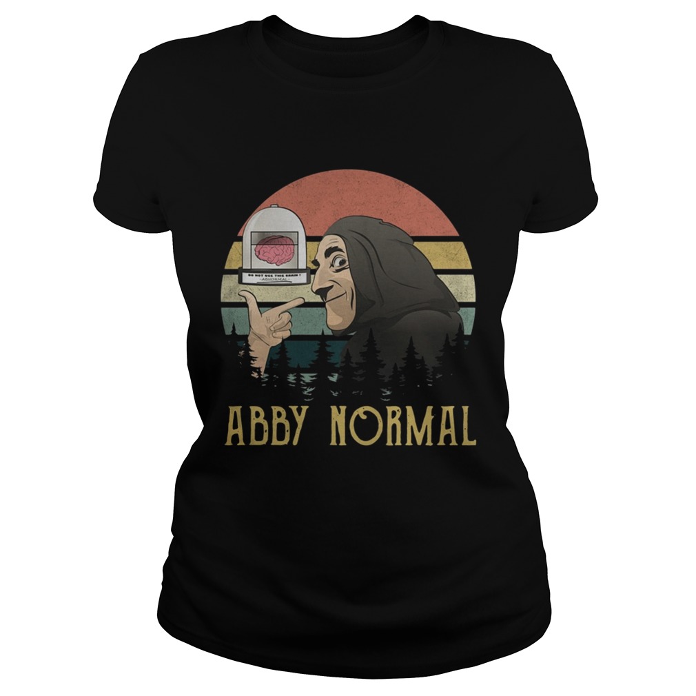 Abby Normal Young Frankenstein retro Classic Ladies