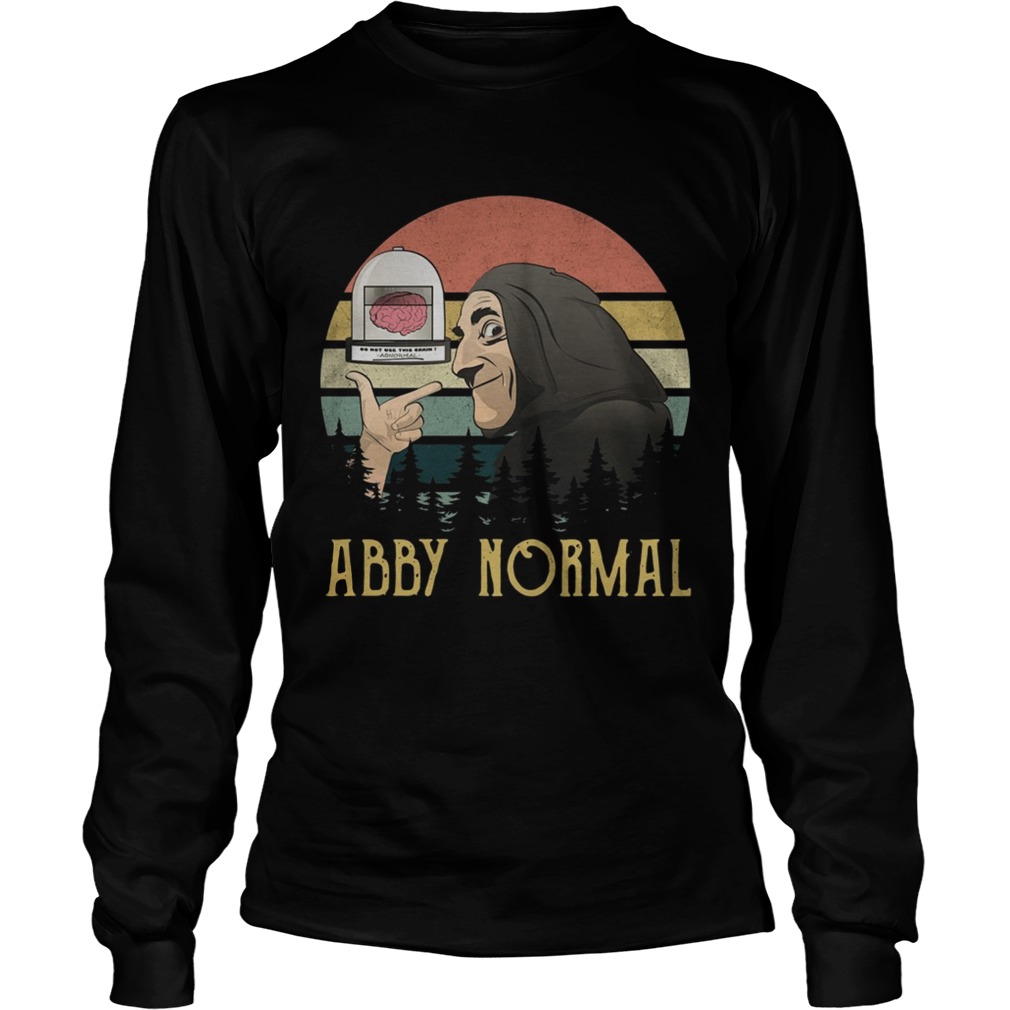 Abby Normal Young Frankenstein retro LongSleeve