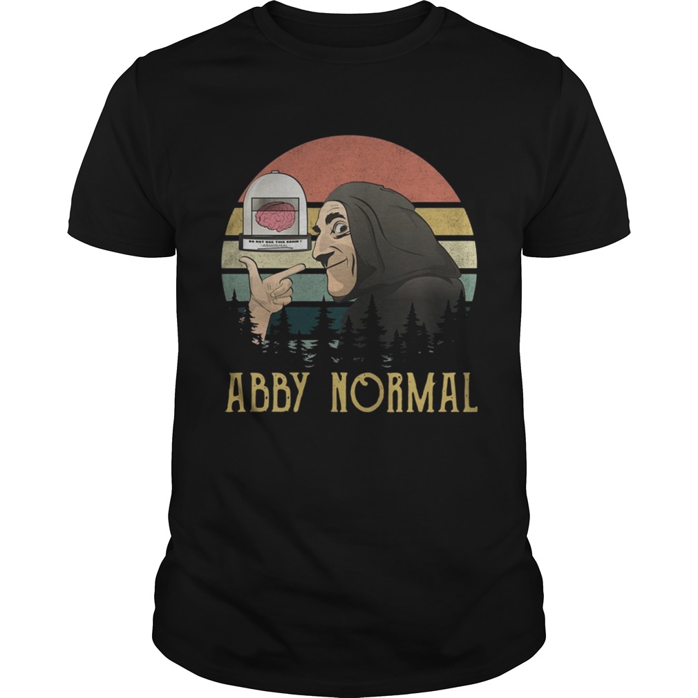 Abby Normal Young Frankenstein retro shirt