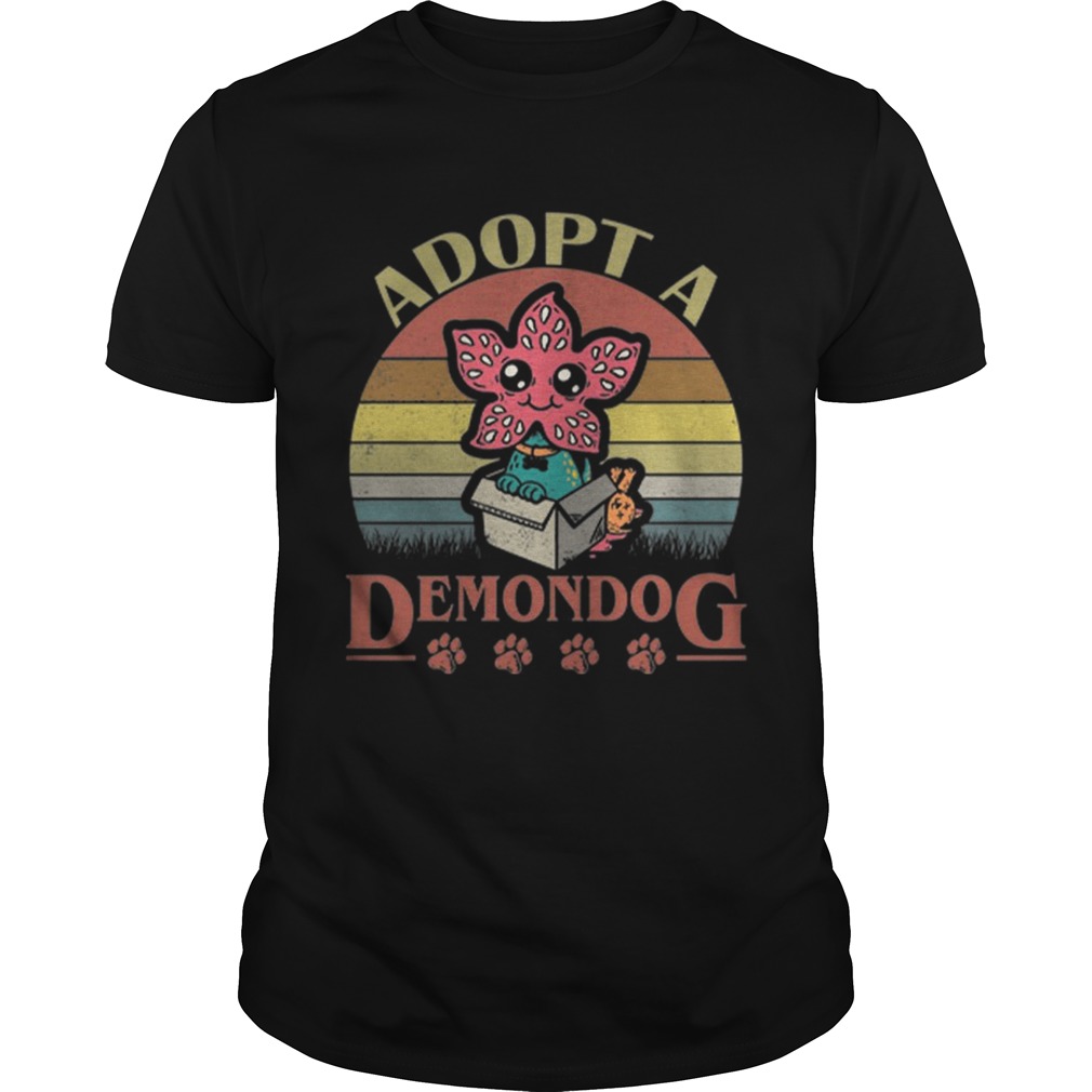 Adopt a Demodog vintage Stranger Things shirt