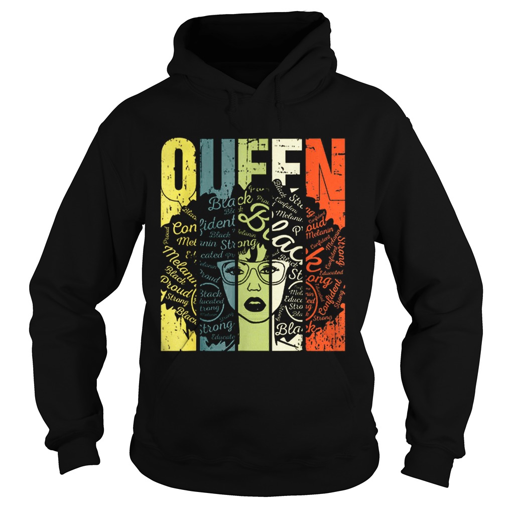 African American For Educated Strong Black Queen Hoodie
