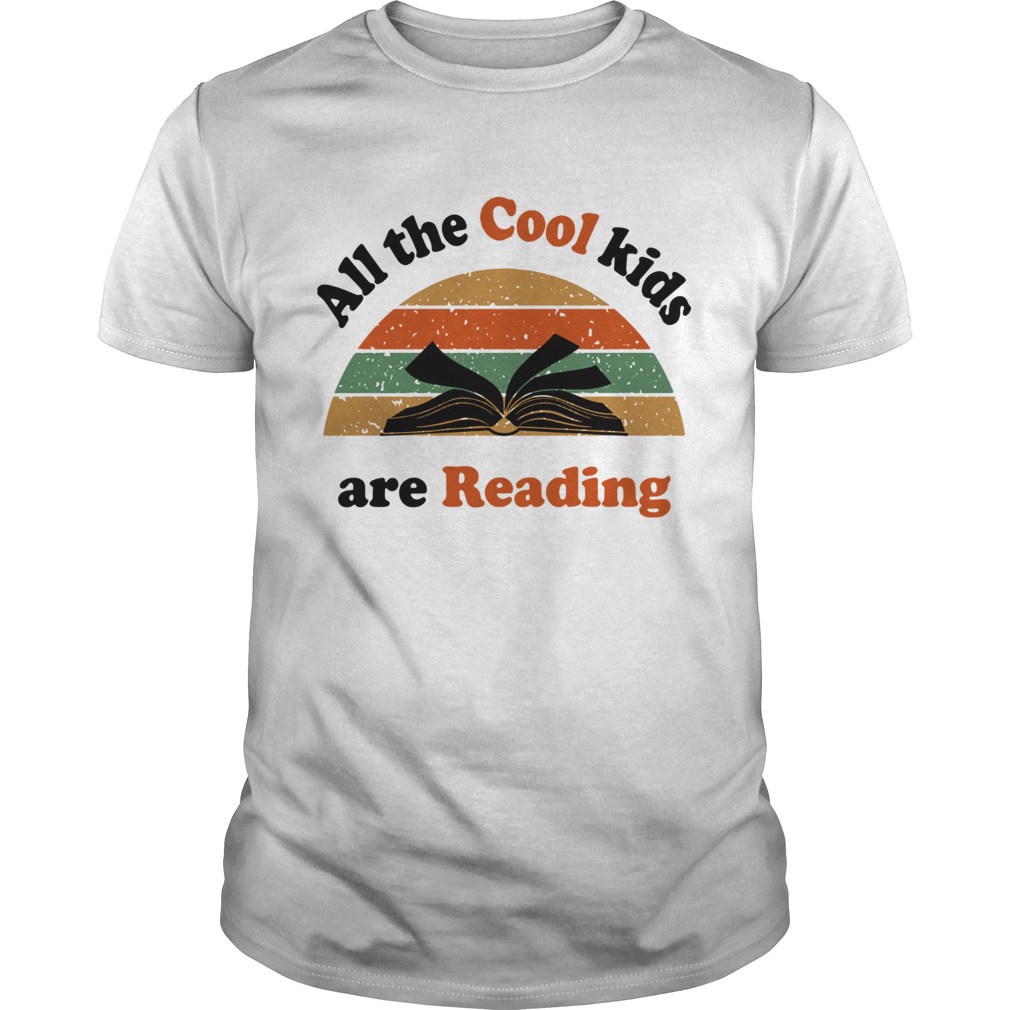 All the cool kids are reading vintage shirt