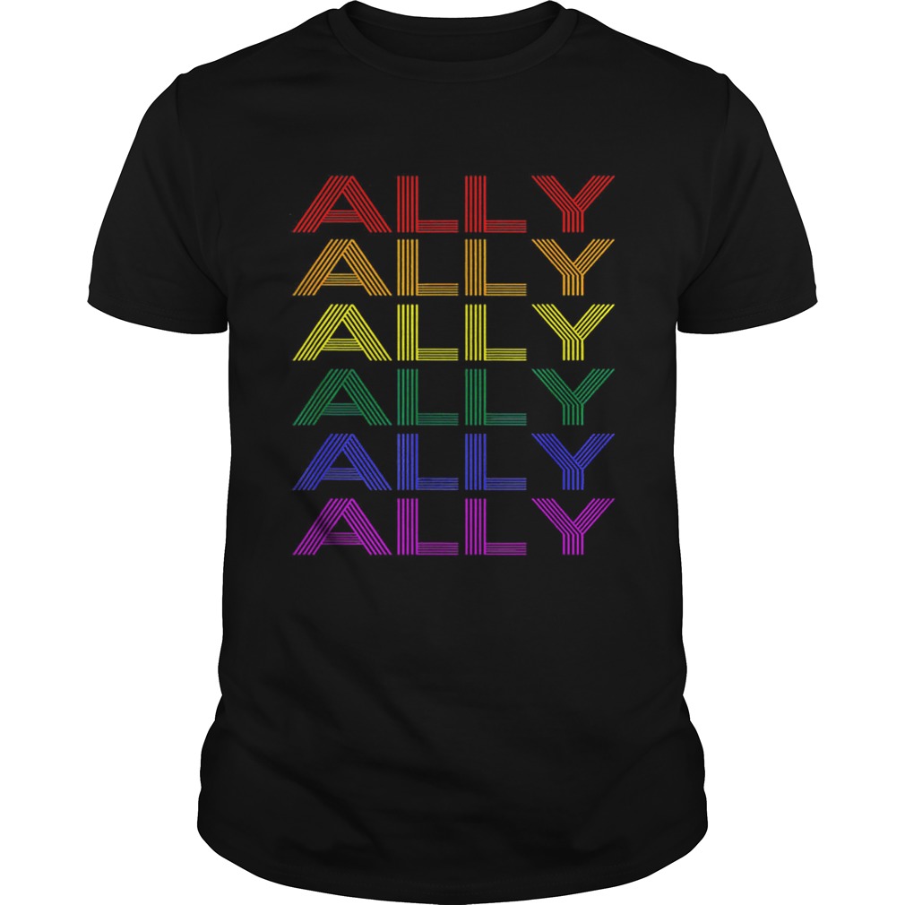 Ally LGBT Gay Lesbian Pride shirt