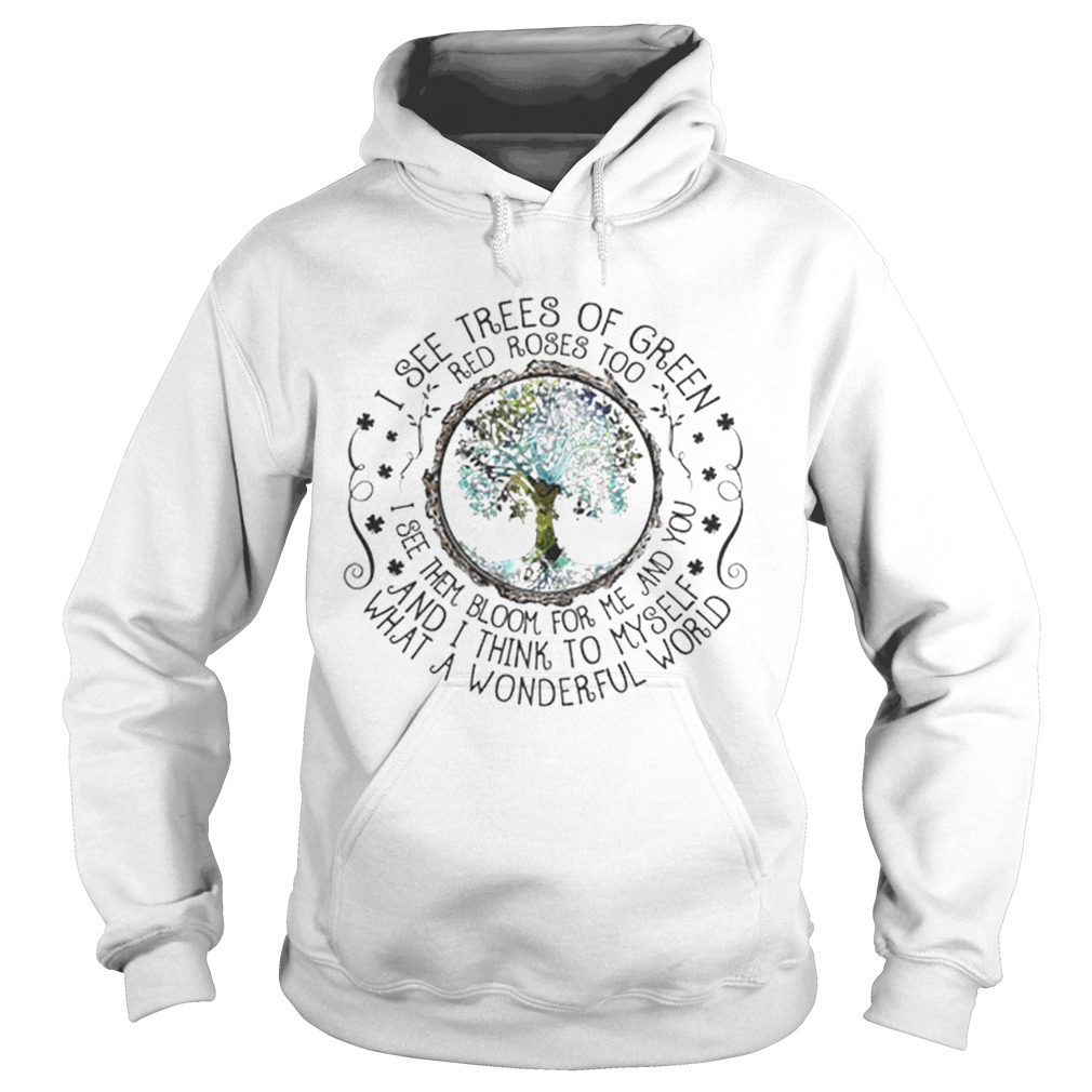 And I Think To Myself What A Wonderful World Hippie Hoodie