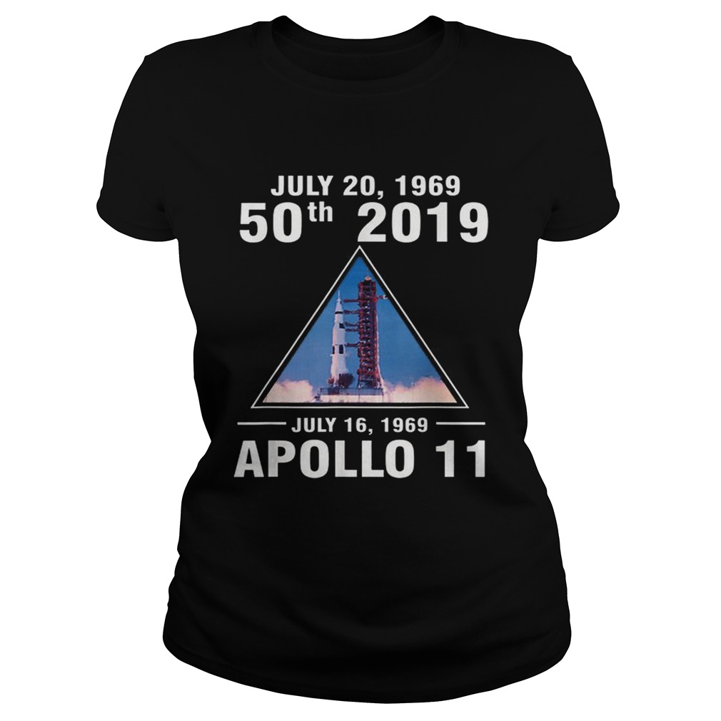 Apollo 11 50th Anniversary Moon Landings Classic Ladies