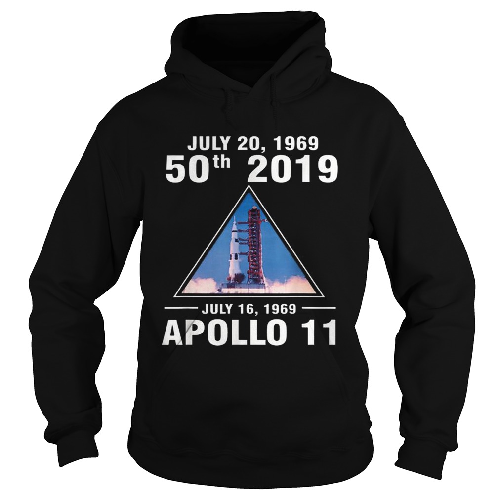 Apollo 11 50th Anniversary Moon Landings Hoodie
