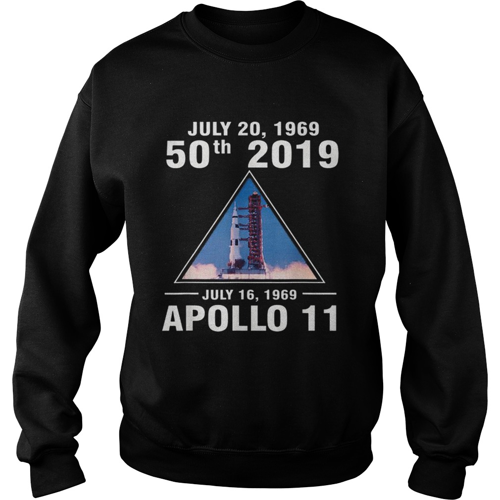 Apollo 11 50th Anniversary Moon Landings Sweatshirt
