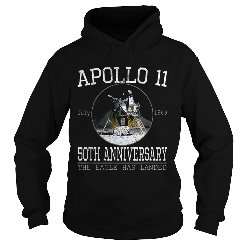Apollo 11 Lunar Module 50th Anniversary The Eagle Has Landed Hoodie