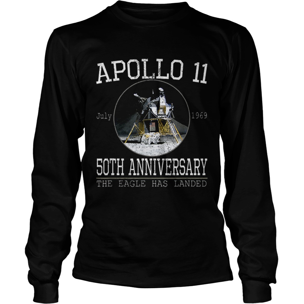 Apollo 11 Lunar Module 50th Anniversary The Eagle Has Landed LongSleeve