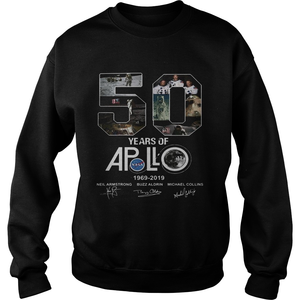 Apollo 50th Anniversary 1969 2019 Sweatshirt