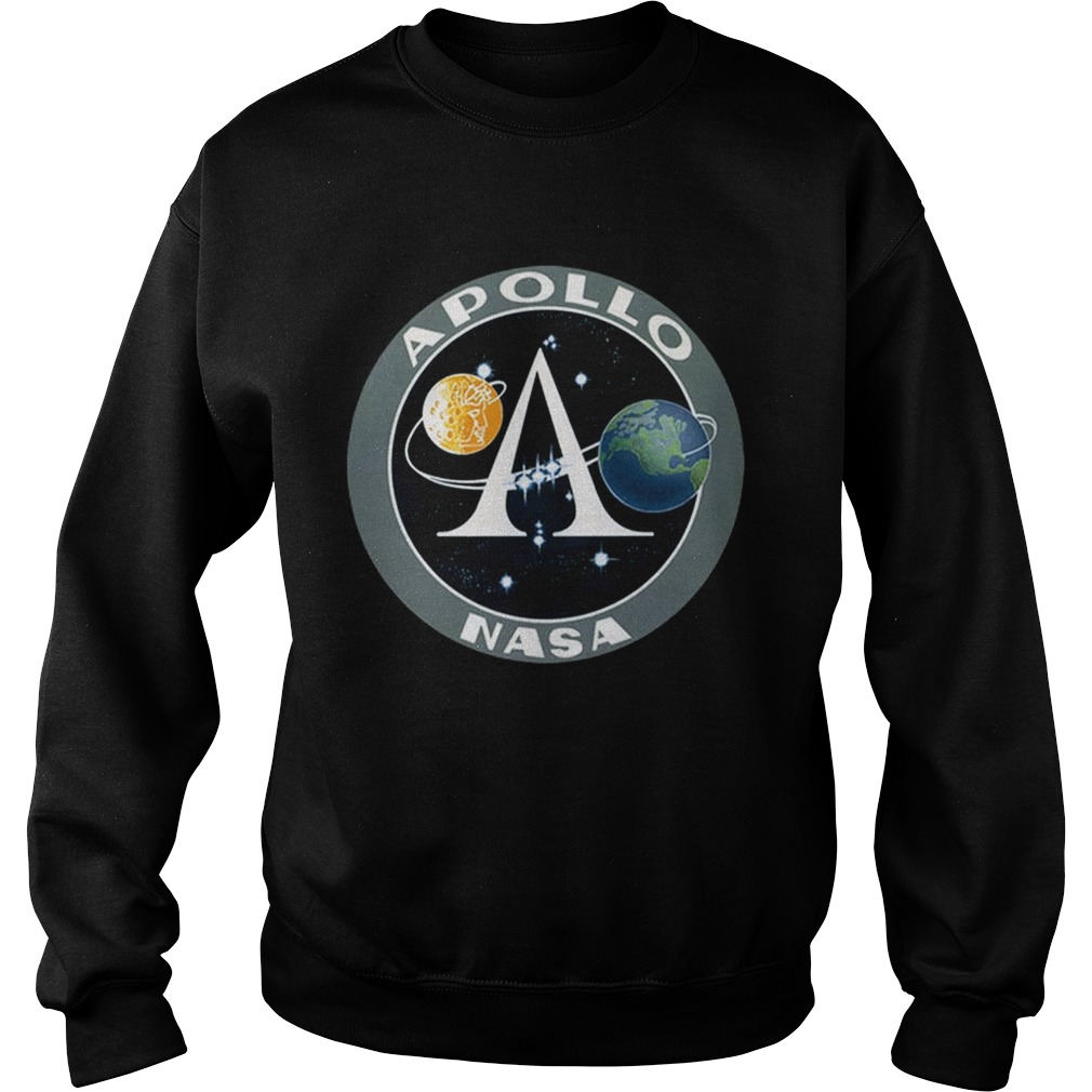 Apollo Program Moon Landing Patch Print NASA Sweatshirt