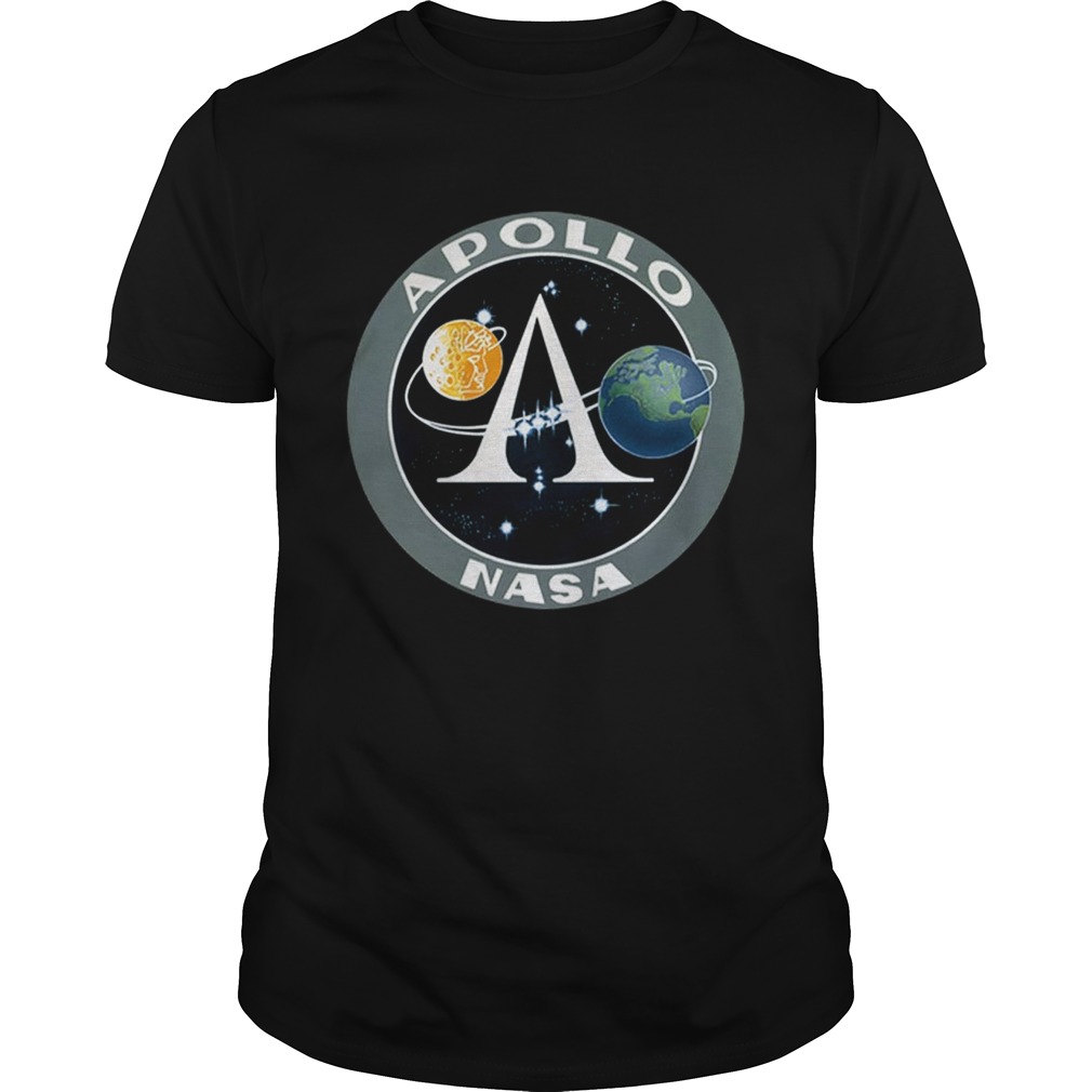 Apollo Program Moon Landing Patch Print NASA shirt