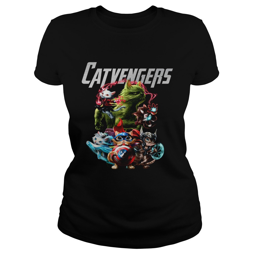 Avengers Endgame Catvengers Classic Ladies
