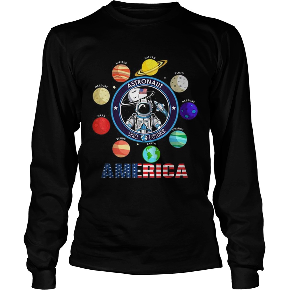 Awesome 50th Anniversary Moon Landing Apollo 11 Astronaut Walk First Step On The Moon LongSleeve