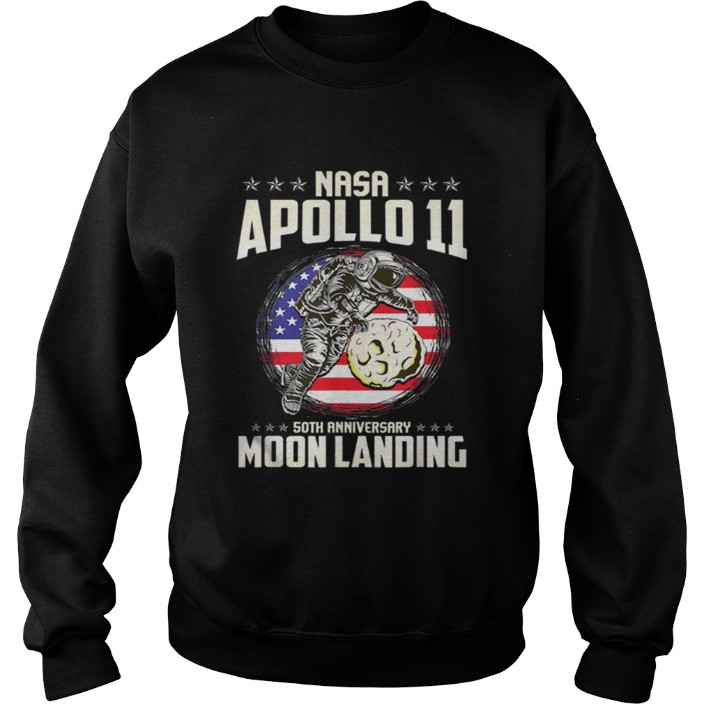 Awesome Apollo 11 50th Anniversary First Step On The Moon Moon Landing 1969 2019 Sweatshirt