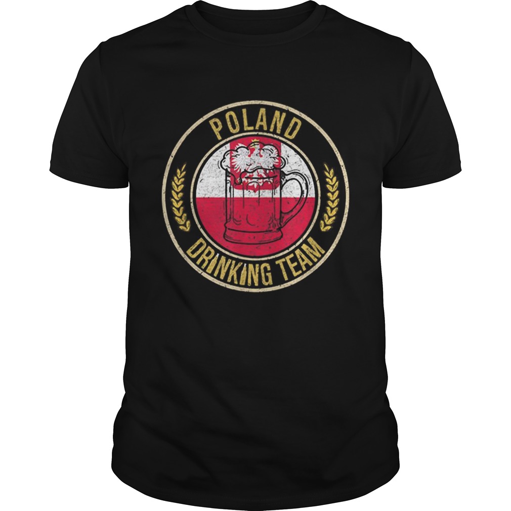 Beer Poland Drinking Team Casual shirt