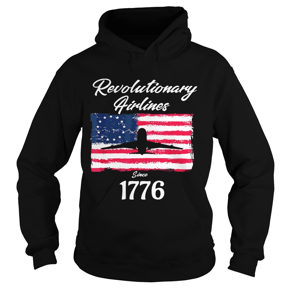 Betsy Ross flag revolutionary airlines since 1776 Hoodie