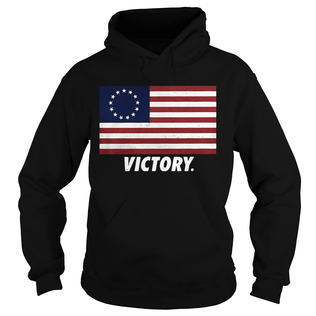 Betsy Ross flag the first American flag victory Hoodie