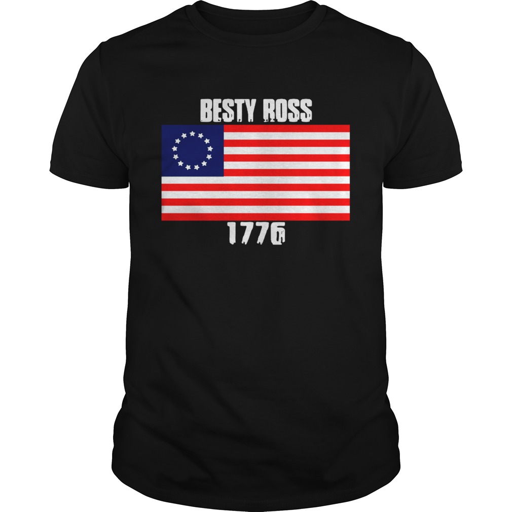 Betsy ross flag 1776 vintage shirt