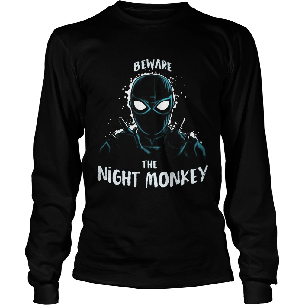 Beware The Night Monkey Spider Man Far From Home LongSleeve