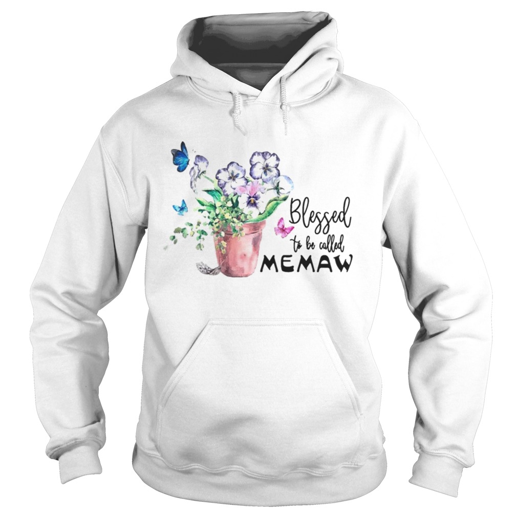 Blessed To Be Called Memaw Womens TriBlend TShirt Hoodie
