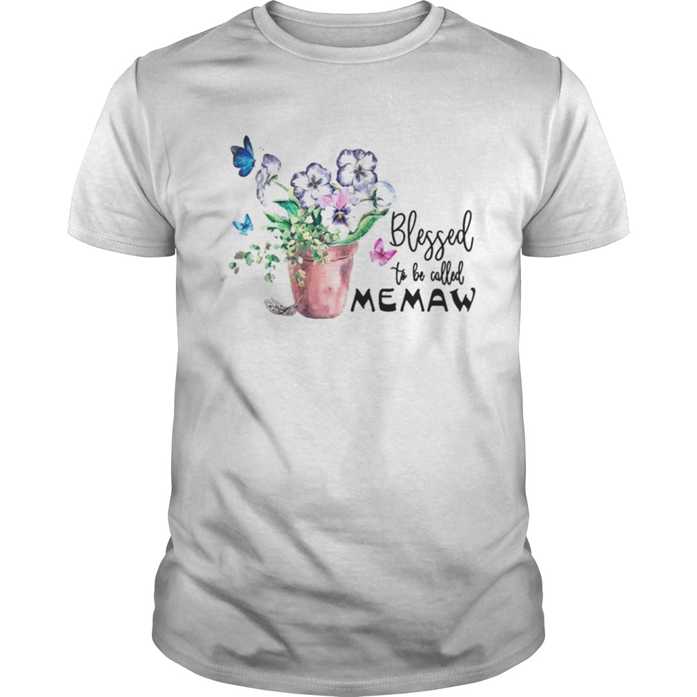 Blessed To Be Called Memaw Womens TriBlend TShirt