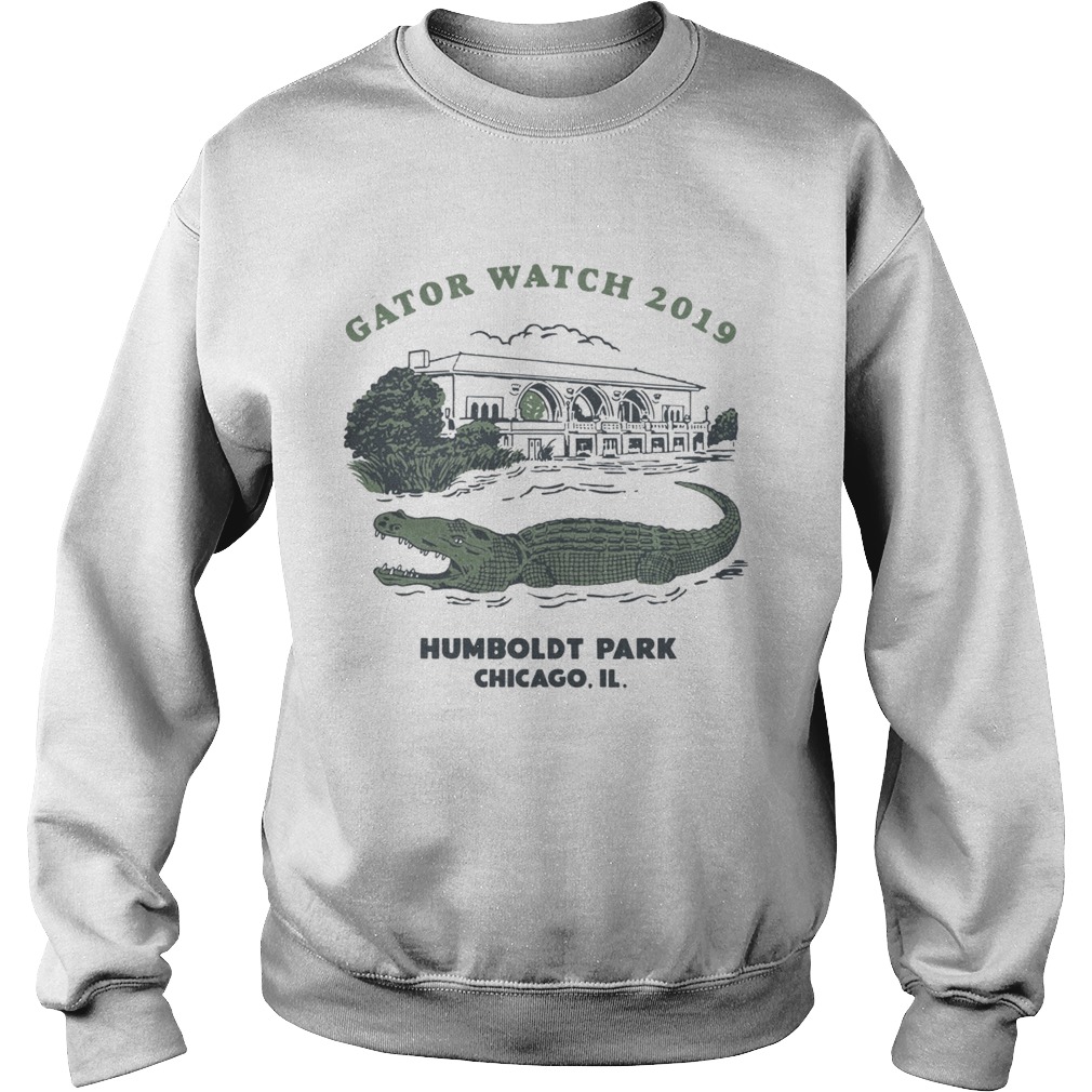 Block Club Chicago Humboldt Park Chicago Il Gator Watch 2019 T Shirt Sweatshirt