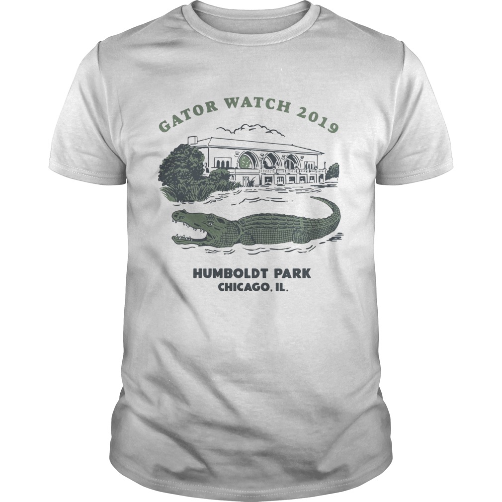 Block Club Chicago Humboldt Park Chicago Il Gator Watch 2019 T Shirt