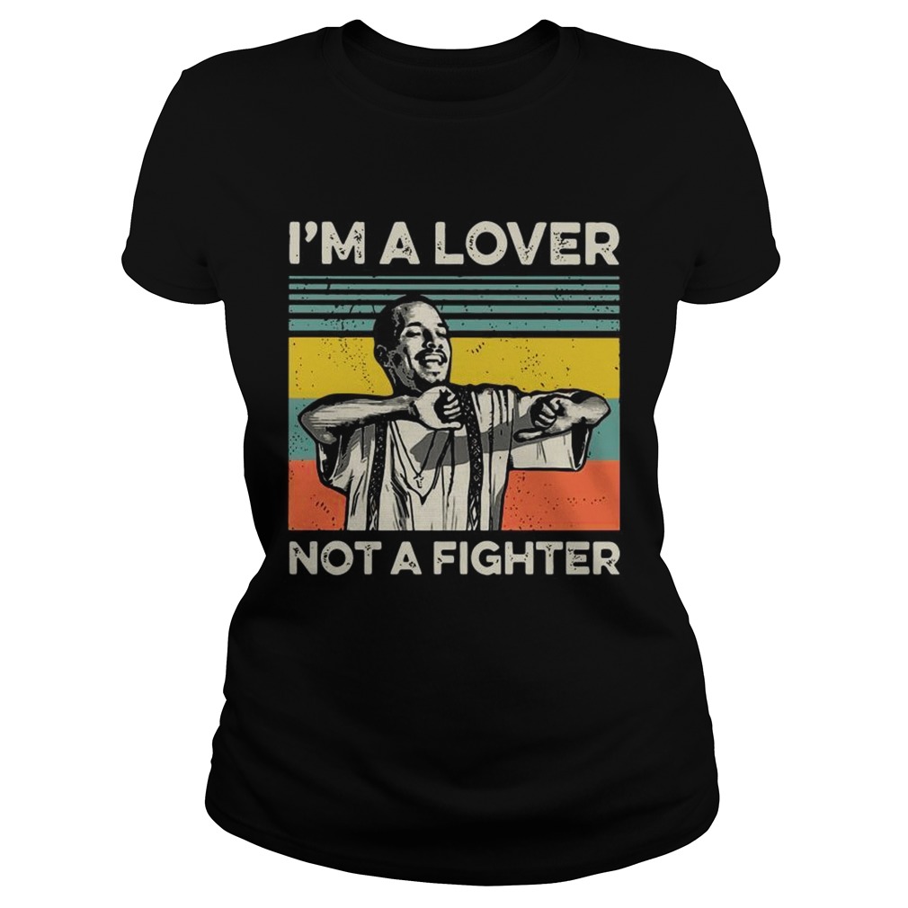 Blood in Blood Im a love not a fighter vintage Classic Ladies
